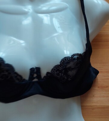 Sexy Palmers* süßer Spitzen BH* Dessous* schwarz* zart* 80 B* w.Neu!!!