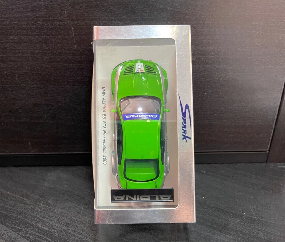 1/43 BMW ALPINA B6 GT3 PRESENTATION 2008 SPARK S2800 - Immagine 4 di 4