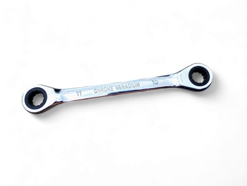 Double Box Ratcheting Wrench Metric Ratchet Spanner - Picture 19 of 28