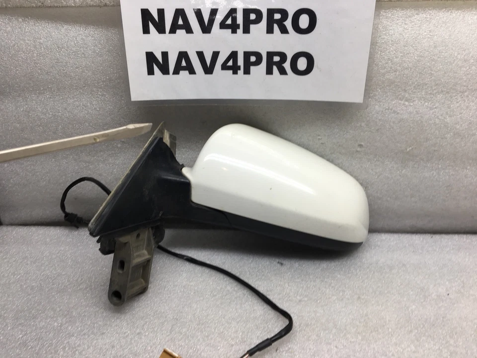 Espejo retrovisor eléctrico izquierdo convertible Audi A4 2003 2004 2005 2006 2007 2008 OEM #297 Foto 2 de 4