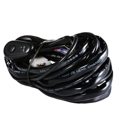 1 Lead 30A Switch Relay Fuse Wiring For Truck UTV ATV Boat Driving Light Offroad