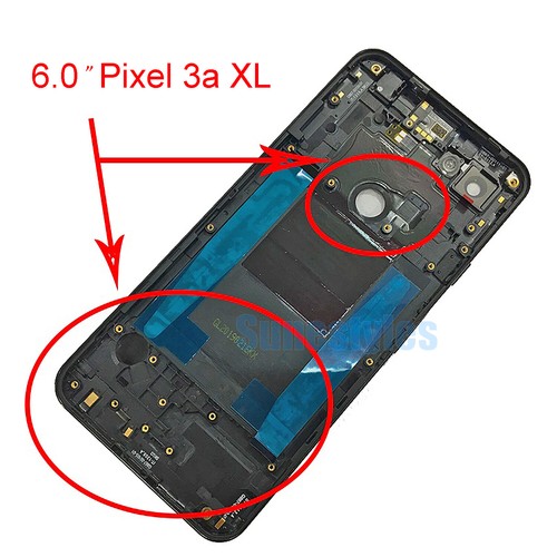 New OEM Housing Rear Back Battery Cover For Google Pixel 3a Pixel 3a XL - Picture 4 of 6