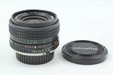 Mint w/Cap MINOLTA MC W.ROKKOR 35mm F/2.8 MF Wide Angle Lens from Japan