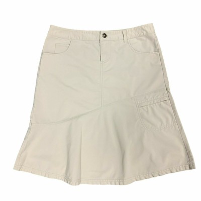 athletic khaki skort