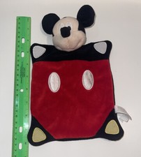 Disney Mickey Mouse Lovey Security Baby Blanket Cuddle Teether by Just Play