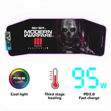 Alienware Heating Mouse Pad 95W Fast Charging RGB Luminous Pad Keyboard Pad