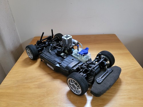 Tamiya TGS Nitro RC Car - 1/10 Scale Rolling Chassis -RARE 4WD TAMIYA -