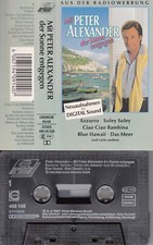 PETER ALEXANDER - Mit P.A. der Sonne entgegen ?? MC Musikkassette, ariola 1988
