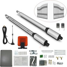 600kg 6m Ouvre-Portail Set 2-flügelig Lourds Battant 24V Magnet-Stop