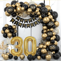 30 Geburtstag Deko, 30. Geburtstag Mann Frauen, 30 Jahr Geburtstagdeko, Happy Bi