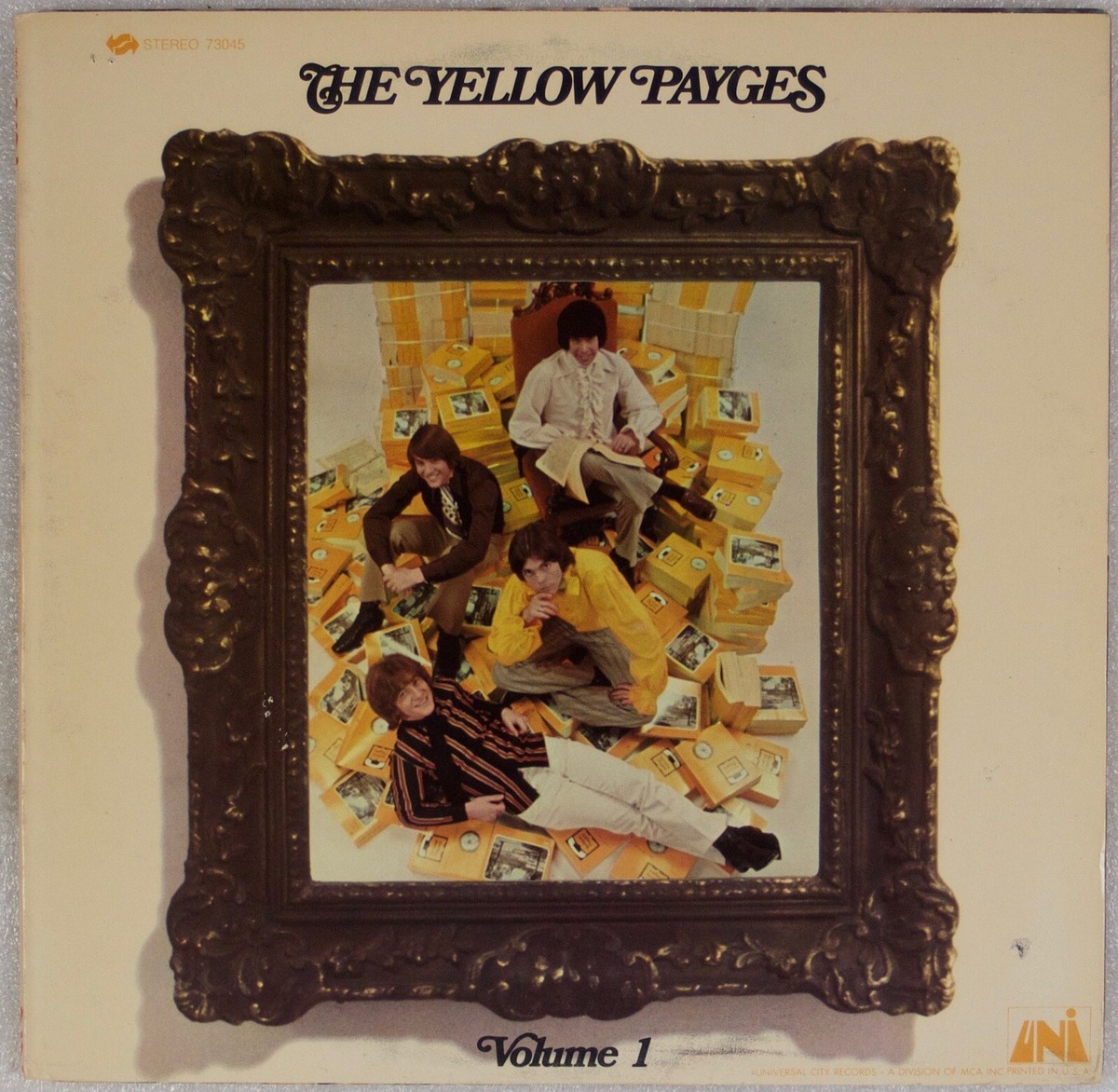 THE YELLOW PAYGES: Volume 1 US UNI Psych Rock LP NM Vinyl | eBay
