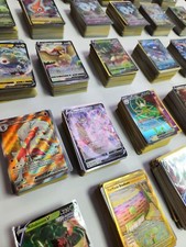 Carte Pokemon 100 pezzi - Rare/Holos/Ex/V/GX/VMAX GARANTITE!