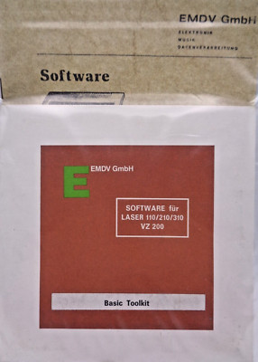 VTECH/SANYO LASER-200 & VZ-200 -- BASIC TOOLKIT (EMDV - DISK)