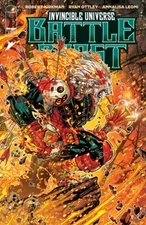 Invincible Universe Battle Beast #1 1:100 Jonboy Meyers Foil Variant Image 2025