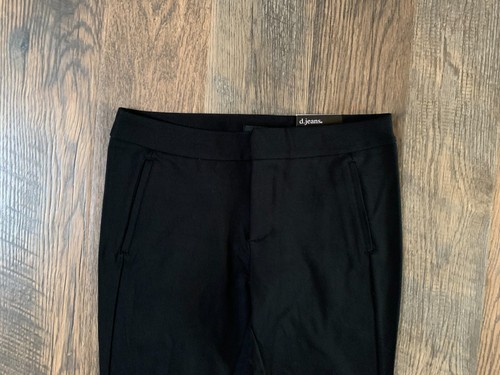 NWT D.Jeans Women's size 12 Petite Black Modern Fit Skinny Pants - Picture 3 of 10