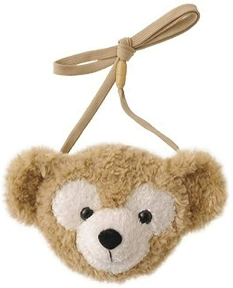 Tokyo DisneySea DUFFY Plush Coin Pass Case Pouch Shoulder Bag