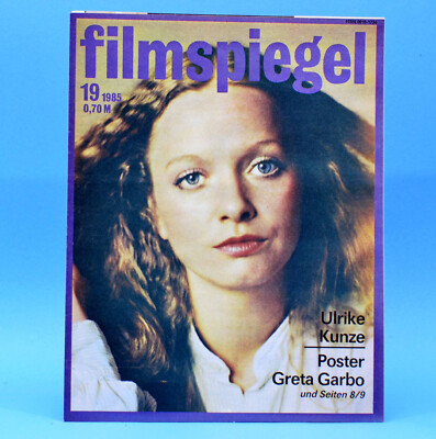DDR Filmspiegel 19 1985 Greta Garbo Woody Allen Lore Frisch Konrad Wolf Z