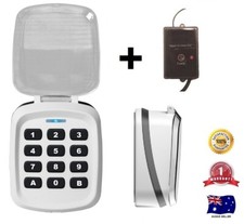 Wireless Keypad Pinpad Remote Control Kit Weather Resistant Outdoor