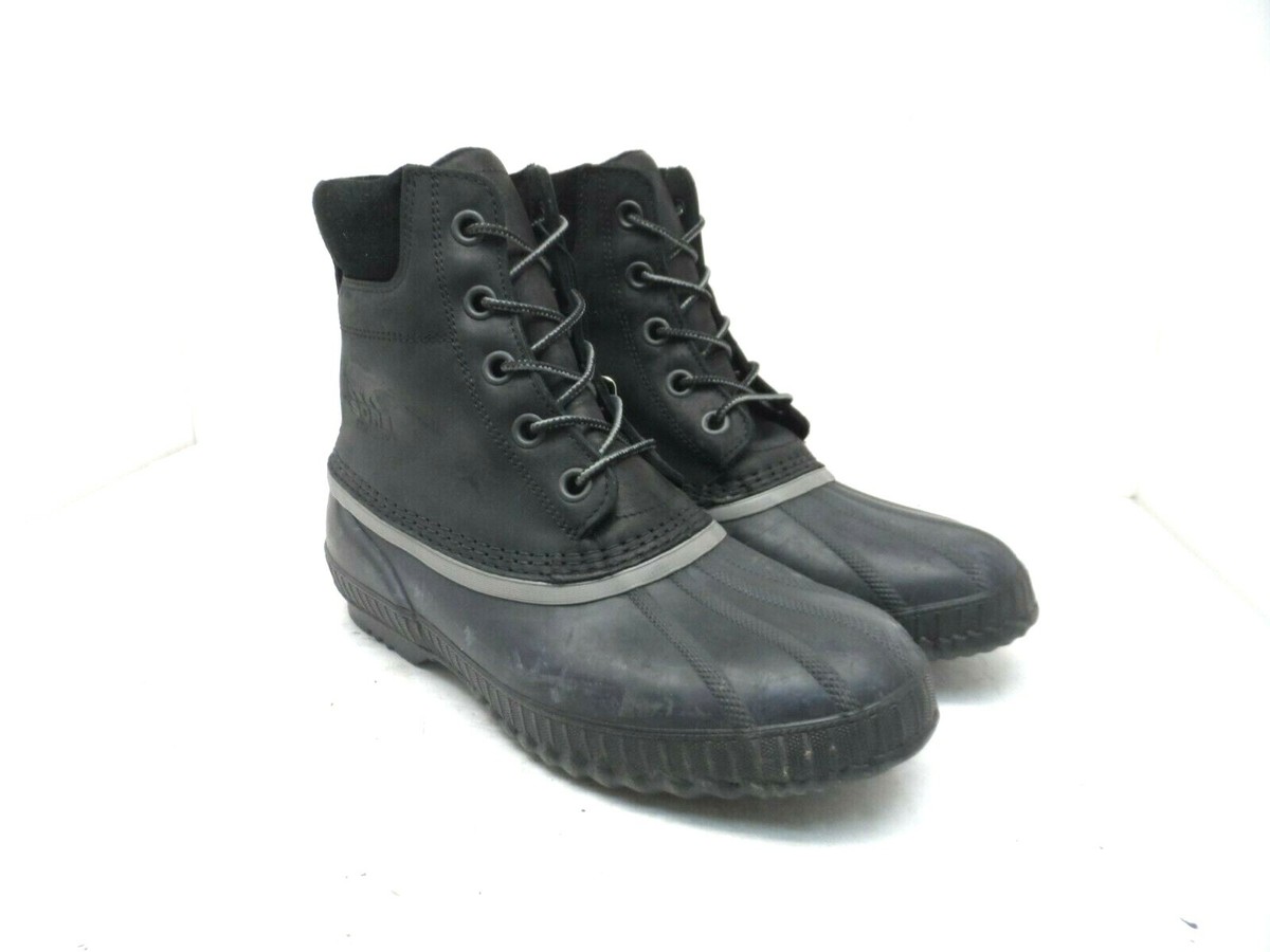 Sorel Cheyanne II Duck Boots Mens 10.5 Tobacco Black Waterproof NM2575-259 Sorel Cheyanne II - Tobacco | Rain Boots | Huckberry main image 3