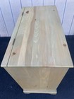 65085 Hand Painted Artist Signed Blanket Storage Chest w/ Drawer — photo 10
