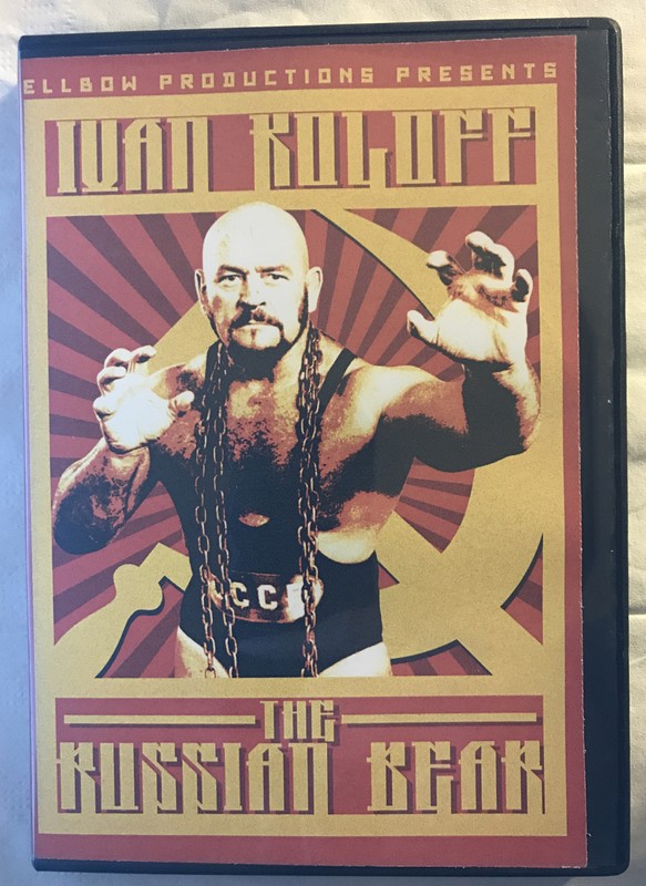 Ivan Koloff = The Russian Bear 2 Disc DVD Set Wrestling Documentary Very Rare