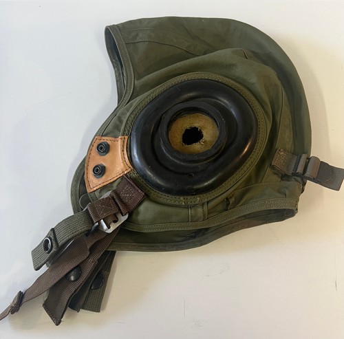 US NAVAL/MARINE AVIATOR’S RAYON H-3/H-4 JET PILOT HELMET LINER – SIZE LARGE - 第 8/8 張圖片