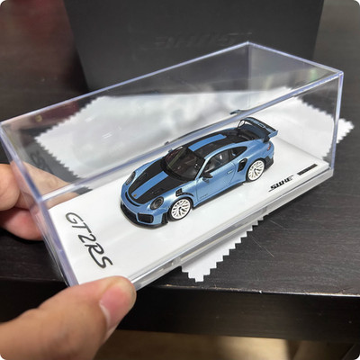 SUHE 1/64 TP Porsche GT3 911 GT2 RS Hiroshi Fujiwara resin car