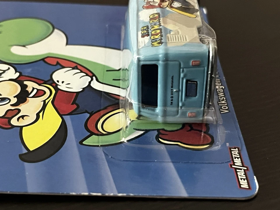 Hot Wheels Super Mario World Volkswagen T1 Panel Bus - Highly collectible! - Image 3 of 4