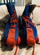 Vintage ROM Professional Suede Roller skates
