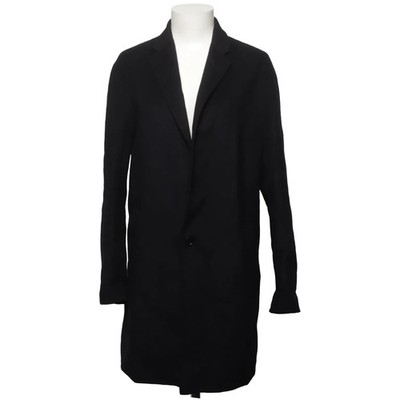 Zara, Mantel, Damen, Größe: S, Schwarz, Polyester/Wolle, Einfarbig #eDr