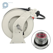3/4"x66' Fuel Hose Reel Retractable Diesel Hose Reel With Auto Refueling Nozzle