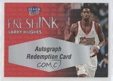 1999-00 Fleer Ultra Fresh Ink Expired Redemption Larry Hughes 4w8