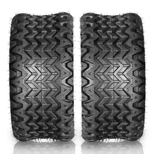 Set of 2 23x10.50-12 Lawn Mower Master Turf Tires 6 Ply ​23x10.5-12 Tubeless
