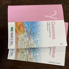 Math-U-See Gamma Student Pack Tests And Workb...