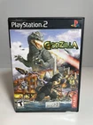 Godzilla Save The Earth PS2 PlayStation 2 Blockbuster Edition Tested & Working