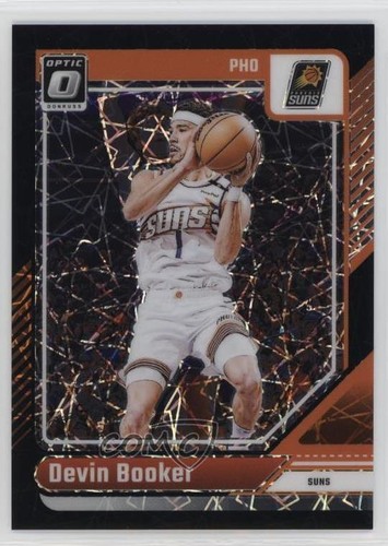 2024-25 Panini Donruss Optic Black Velocity Prizm 10/39 Devin Booker #11 0xh3