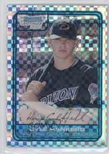 2006 Bowman Draft Chrome Draft Picks X-Fractor 61/299 Cyle Hankerd #DP16 0w6