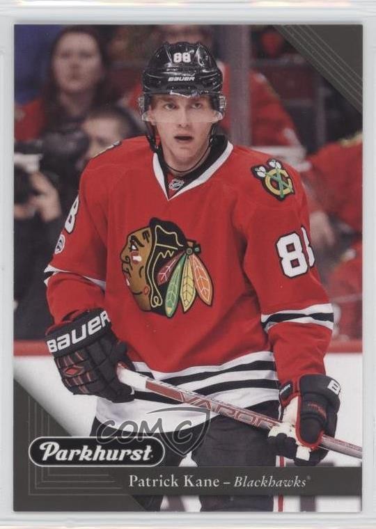 2017-18 Upper Deck Parkhurst Black Patrick Kane #56 eu5