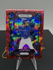 Colin Houck #245 Red Ice Prizm (RC) - 2024 Panini Prizm