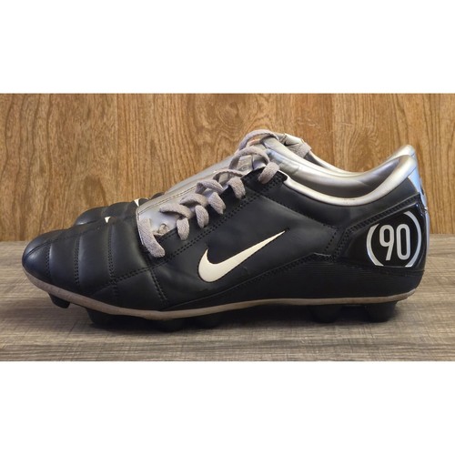 Vintage Total 90 Air Zoom III Cleats Mens Size 10 Black Silver - Picture 3 of 10