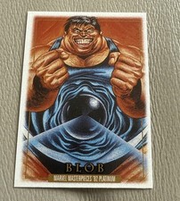 2024 Skybox Marvel Masterpieces '92 Platinum Blob Leather #1