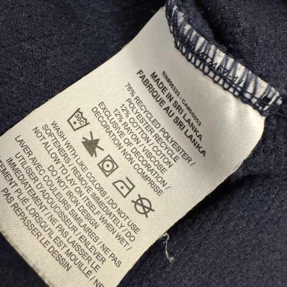 Camisa Liberty Flames Para Hombres Mediana Azul Lacrosse Equipo Emitida Dri Fit Nike Foto 4 de 4