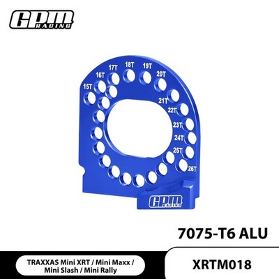 GPM 7075 Alloy Motor Plate 15T-26T For TRAXXAS (Mini XRT / Maxx / Slash / Rally)