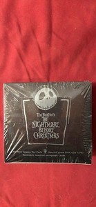 Tim Burtons The Night Before Christmas 2001 NECA Box Cards. Sealed! 35mm.