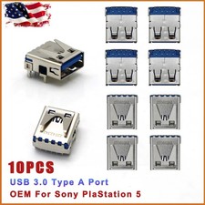 10PCS OEM PS5 Rear Back USB 3.0 Type-A Port Dock For Sony Playstation 5 Console