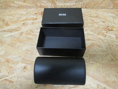 BOSS HUGO BOSS Hardbox Etui im Karton mit Putztuch für Sonnenbrille neu und OVP