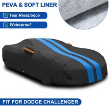 Outdoor Car Cover For Dodge Challenger Uv Snow Dust Waterproof All-weather