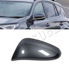 Gray Left Driver Side Rearview Mirror Cap Cover For Toyota Venza 2021-2024