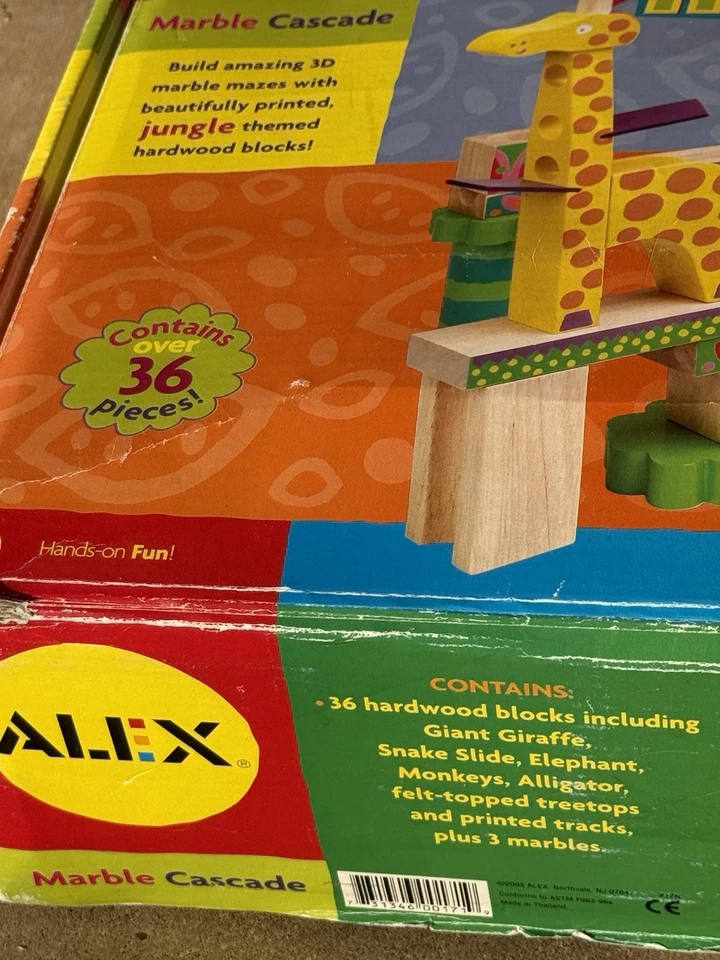 ALEX Toys Jungle Marble Maze Toy 3D Marble Maze Complete And Ready To Enjoy! - Image 2 of 4