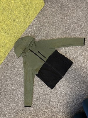 Member's Mark Youth Every Day Hoodie mit durchgehendem Reißverschluss Medientasche grün Schildkröte Größe 6/7
